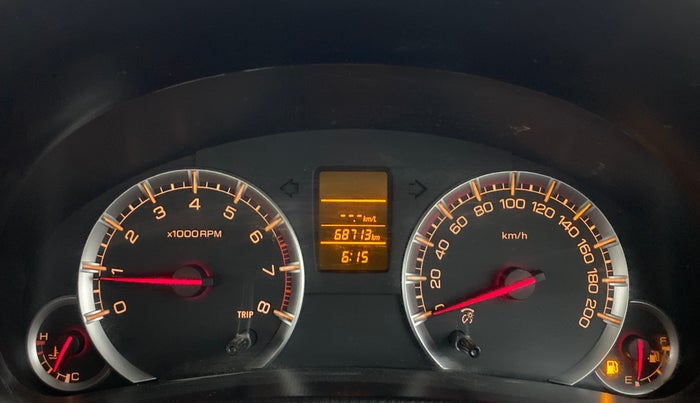 2013 Maruti Swift Dzire VXI, Petrol, Manual, 68,936 km, Odometer Image