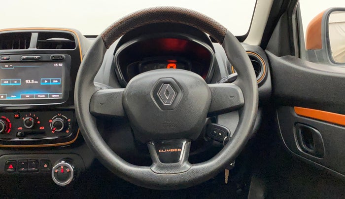 2018 Renault Kwid CLIMBER 1.0 AMT, Petrol, Automatic, 52,734 km, Steering Wheel Close Up