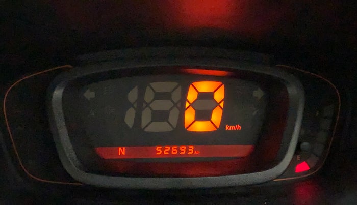 2018 Renault Kwid CLIMBER 1.0 AMT, Petrol, Automatic, 52,734 km, Odometer Image