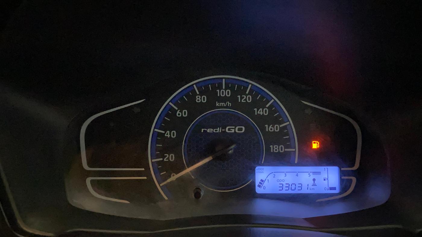 2021 Datsun Go A, Petrol, Manual, 32,903 km, Odometer Image