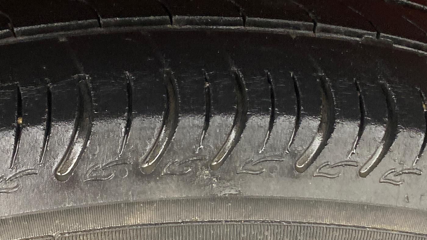 2022 Maruti S PRESSO VXI (O) CNG, CNG, Manual, 60,237 km, Right Rear Tyre Tread