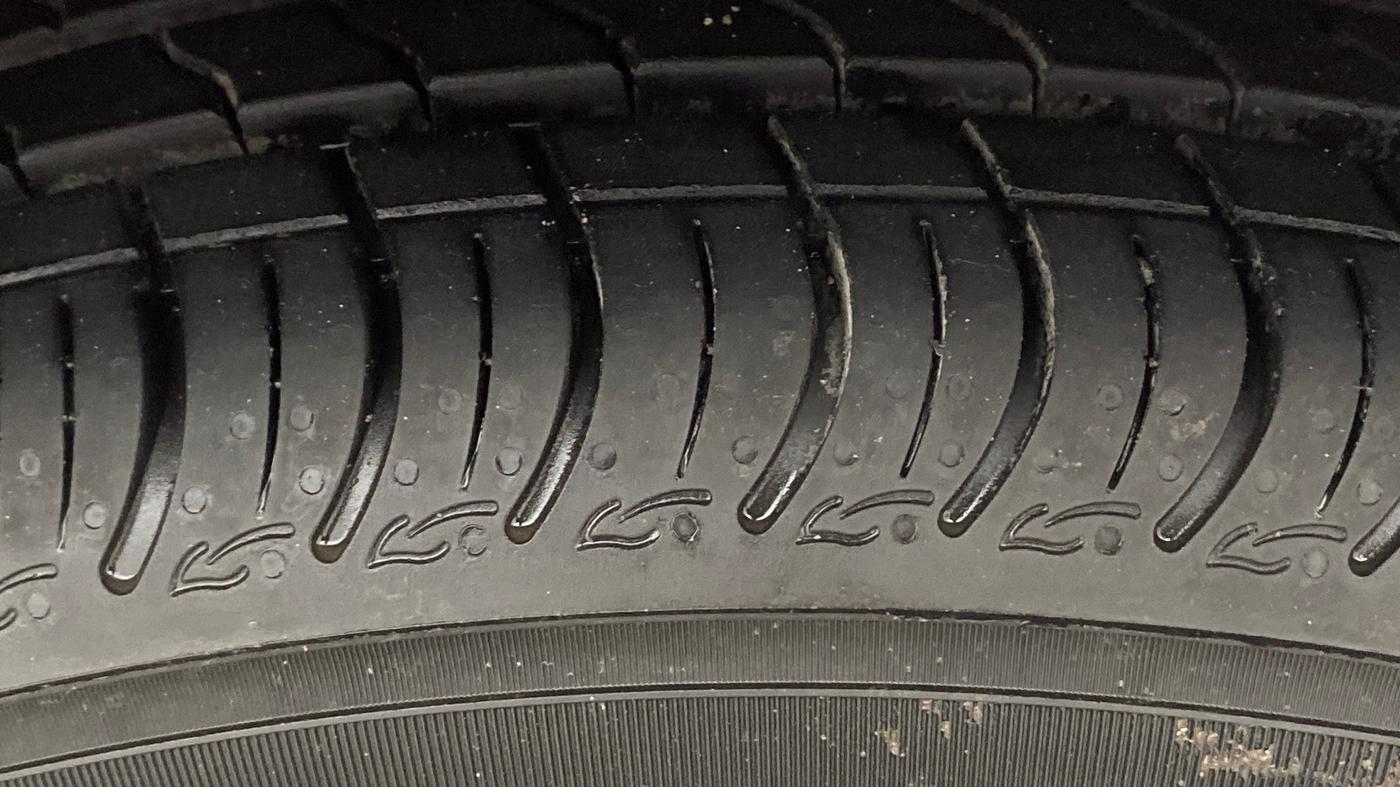 2022 Maruti S PRESSO VXI (O) CNG, CNG, Manual, 60,237 km, Right Front Tyre Tread