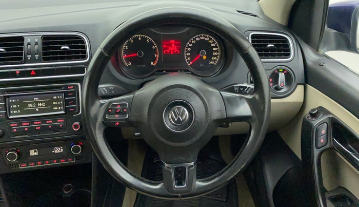 2013 Volkswagen Polo HIGHLINE1.2L PETROL, Petrol, Manual, 67,181 km, Steering Wheel Close Up