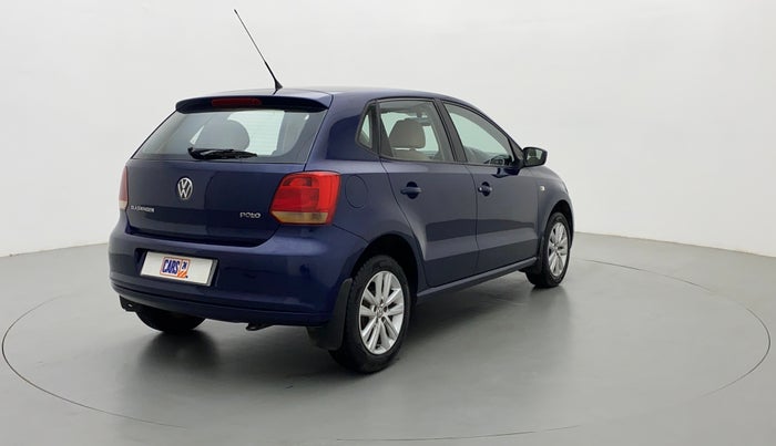 2013 Volkswagen Polo HIGHLINE1.2L PETROL, Petrol, Manual, 67,181 km, Right Back Diagonal
