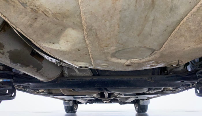 2017 Volkswagen Vento HIGHLINE PLUS 1.2 AT 16 ALLOY, Petrol, Automatic, 32,366 km, Rear Underbody