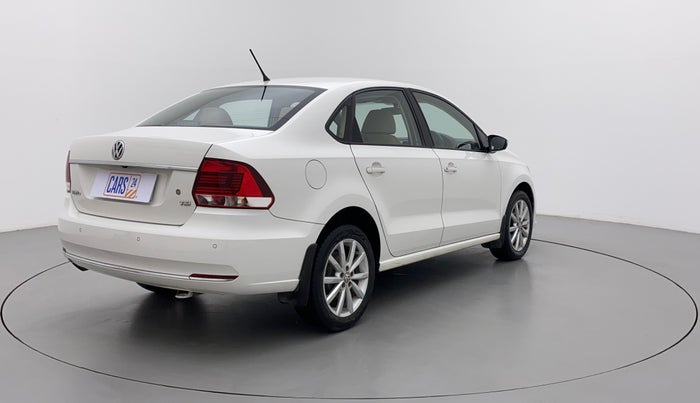 2017 Volkswagen Vento HIGHLINE PLUS 1.2 AT 16 ALLOY, Petrol, Automatic, 32,366 km, Right Back Diagonal
