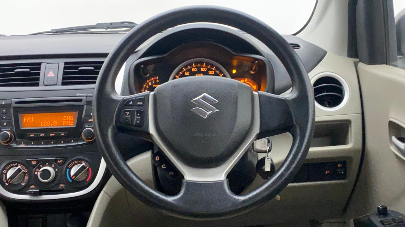2017 Maruti Celerio ZXI AMT (O), Petrol, Automatic, 52,219 km, Steering Wheel Close Up