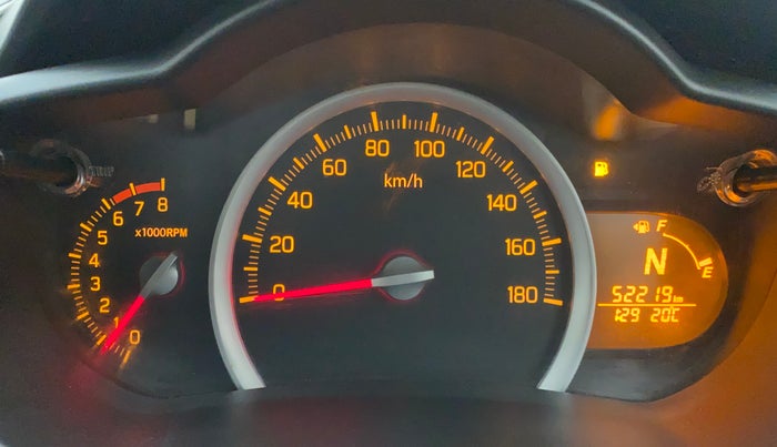 2017 Maruti Celerio ZXI AMT (O), Petrol, Automatic, 52,219 km, Odometer Image