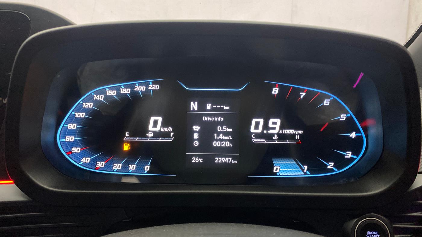 2022 Hyundai NEW I20 N LINE N8 1.0 TURBO GDI IMT, Petrol, Manual, 22,946 km, Odometer Image