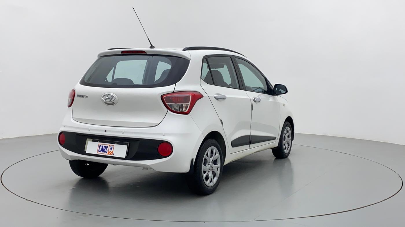 2018 Hyundai Grand i10 MAGNA 1.2 KAPPA VTVT, Petrol, Manual, 47,418 km, Right Back Diagonal
