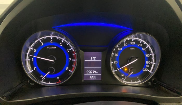 2018 Maruti Baleno DELTA PETROL 1.2, Petrol, Manual, 55,673 km, Odometer Image