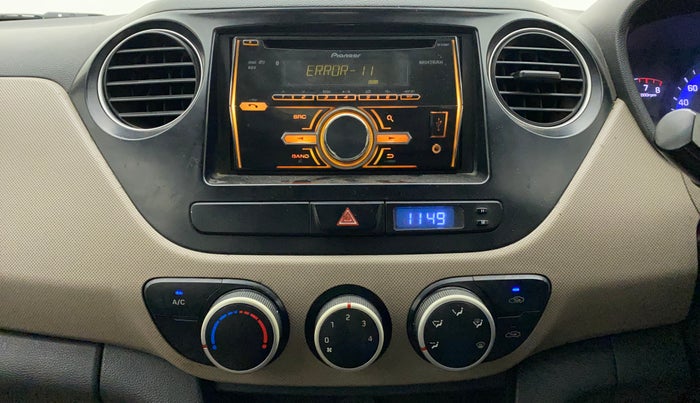 2014 Hyundai Xcent BASE 1.2, CNG, Manual, 1,22,625 km, Air Conditioner