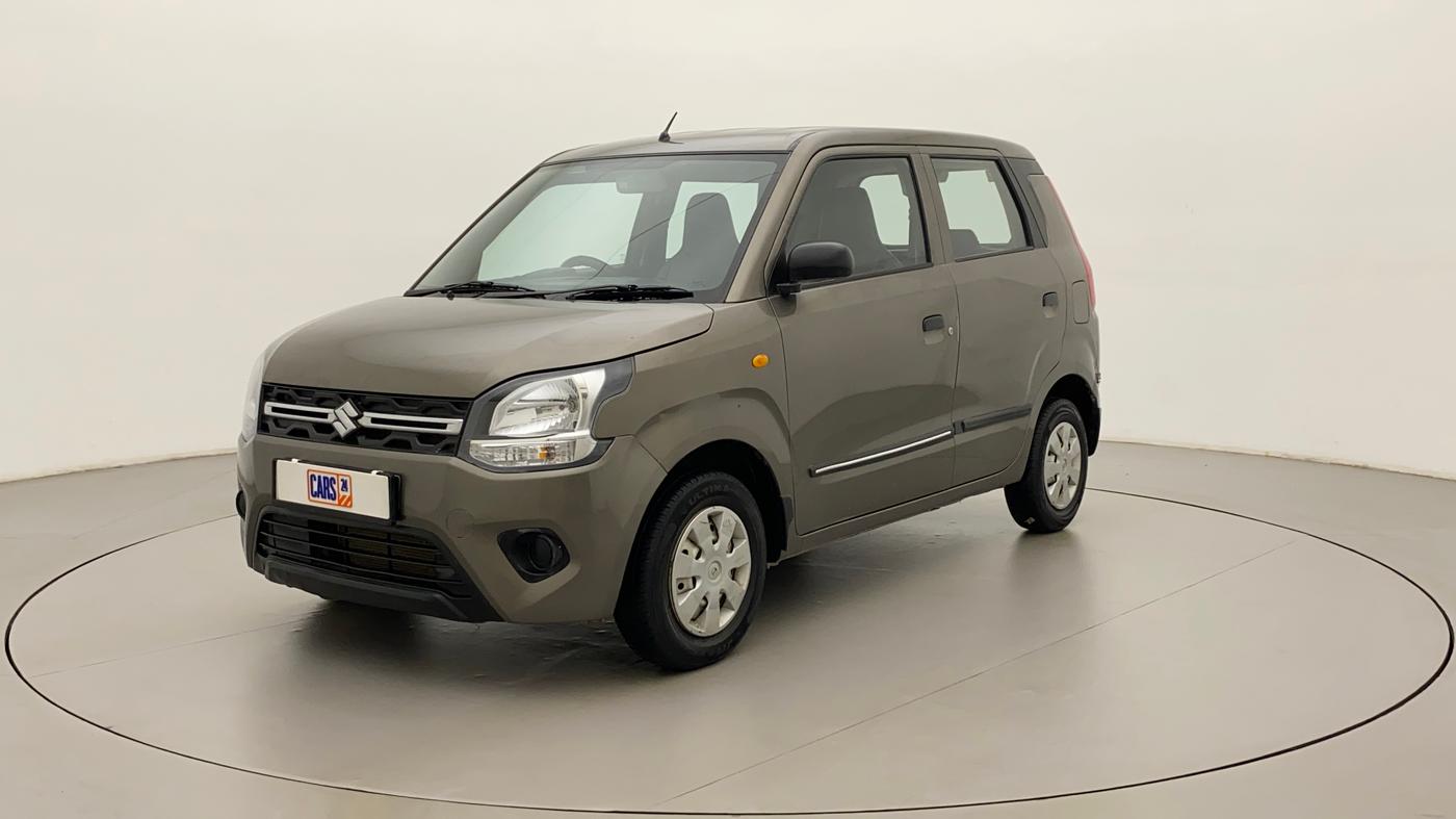 2020 Maruti New Wagon-R LXI 1.0, Petrol, Manual, 17,049 km, Left Front Diagonal