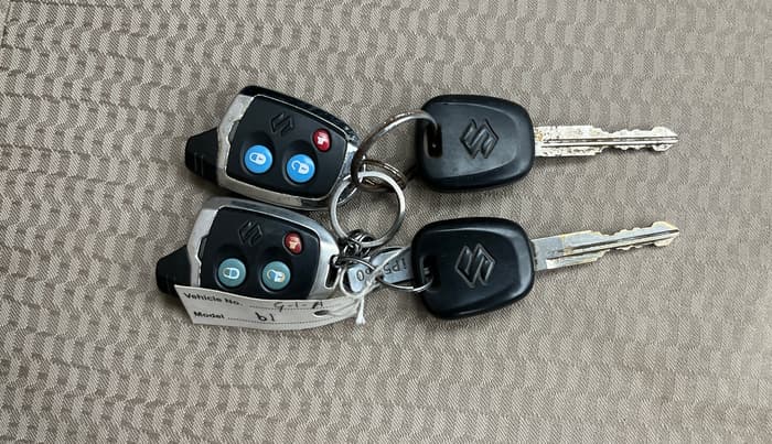 2017 Maruti Wagon R 1.0 LXI CNG, CNG, Manual, 68,626 km, Key Close Up
