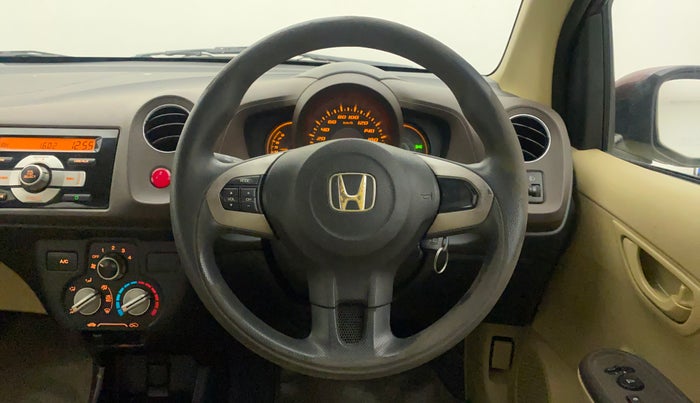 2013 Honda Amaze 1.2L I-VTEC S, Petrol, Manual, 43,799 km, Steering Wheel Close Up
