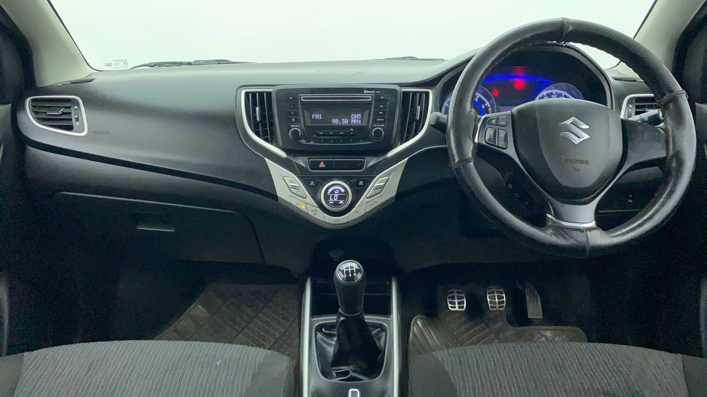 2017 Maruti Baleno DELTA 1.2 K12, Petrol, Manual, 52,241 km, Dashboard View