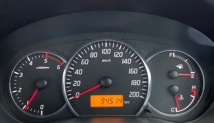 2011 Maruti Swift VDI, Diesel, Manual, 94,514 km, Odometer Image