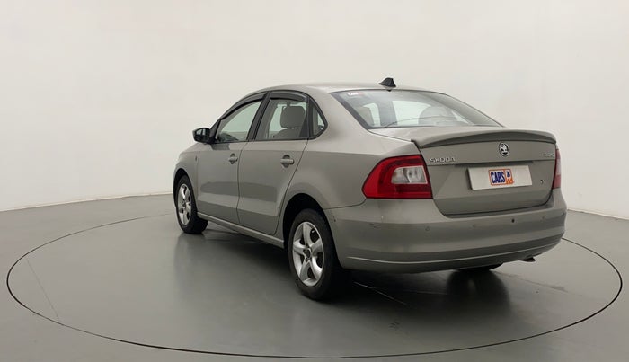 2014 Skoda Rapid ELEGANCE 1.6 MPI MT, Petrol, Manual, 50,390 km, Left Back Diagonal