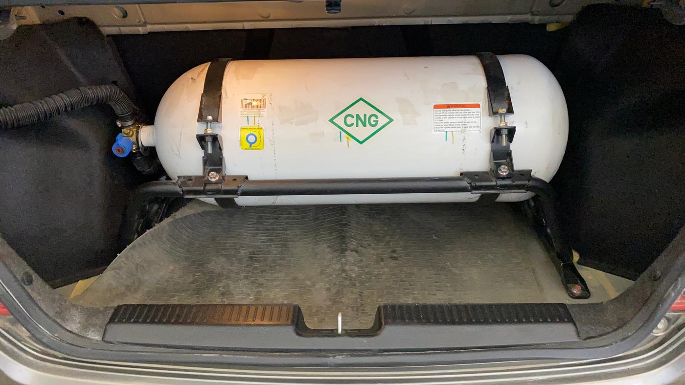 2022 Maruti Dzire VXI CNG, CNG, Manual, 7,757 km, Boot Inside