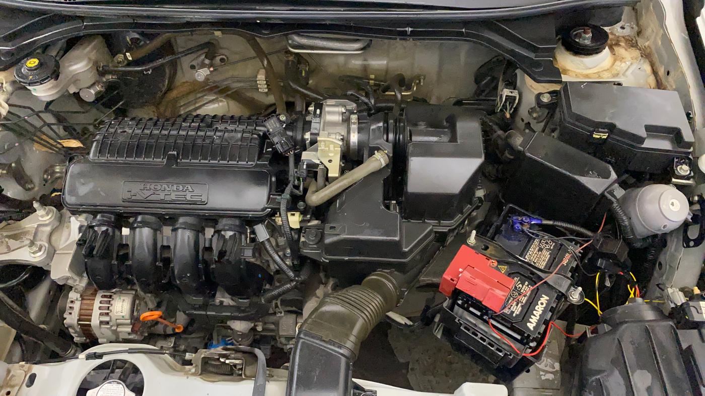 2022 Honda Amaze 1.2L I-VTEC E, Petrol, Manual, 44,884 km, Engine View - Left