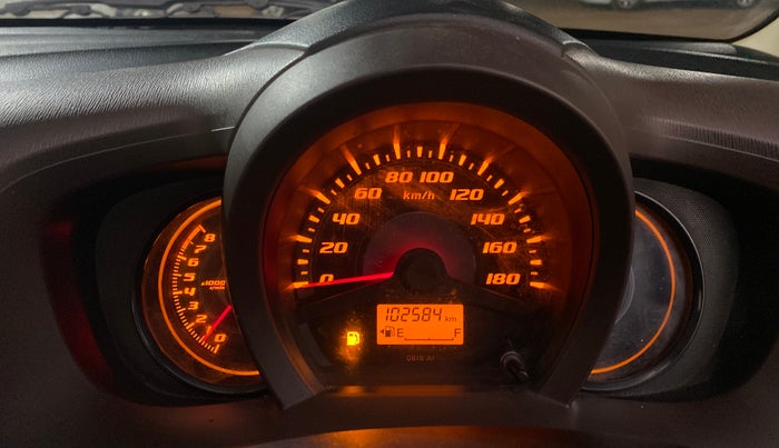 2013 Honda Amaze 1.2L I-VTEC S, Petrol, Manual, 1,02,572 km, Odometer Image