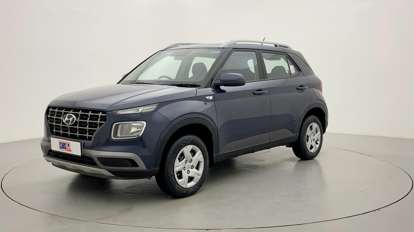 2022 Hyundai VENUE S MT 1.2 KAPPA, Petrol, Manual, 3,149 km, Left Front Diagonal