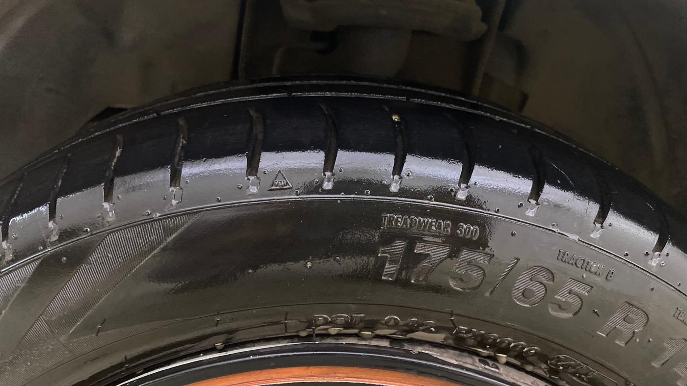 2018 Tata Tiago XT DIESEL, Diesel, Manual, 56,200 km, Left Front Tyre Tread