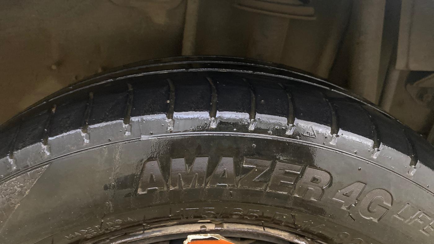 2018 Tata Tiago XT DIESEL, Diesel, Manual, 56,200 km, Left Rear Tyre Tread