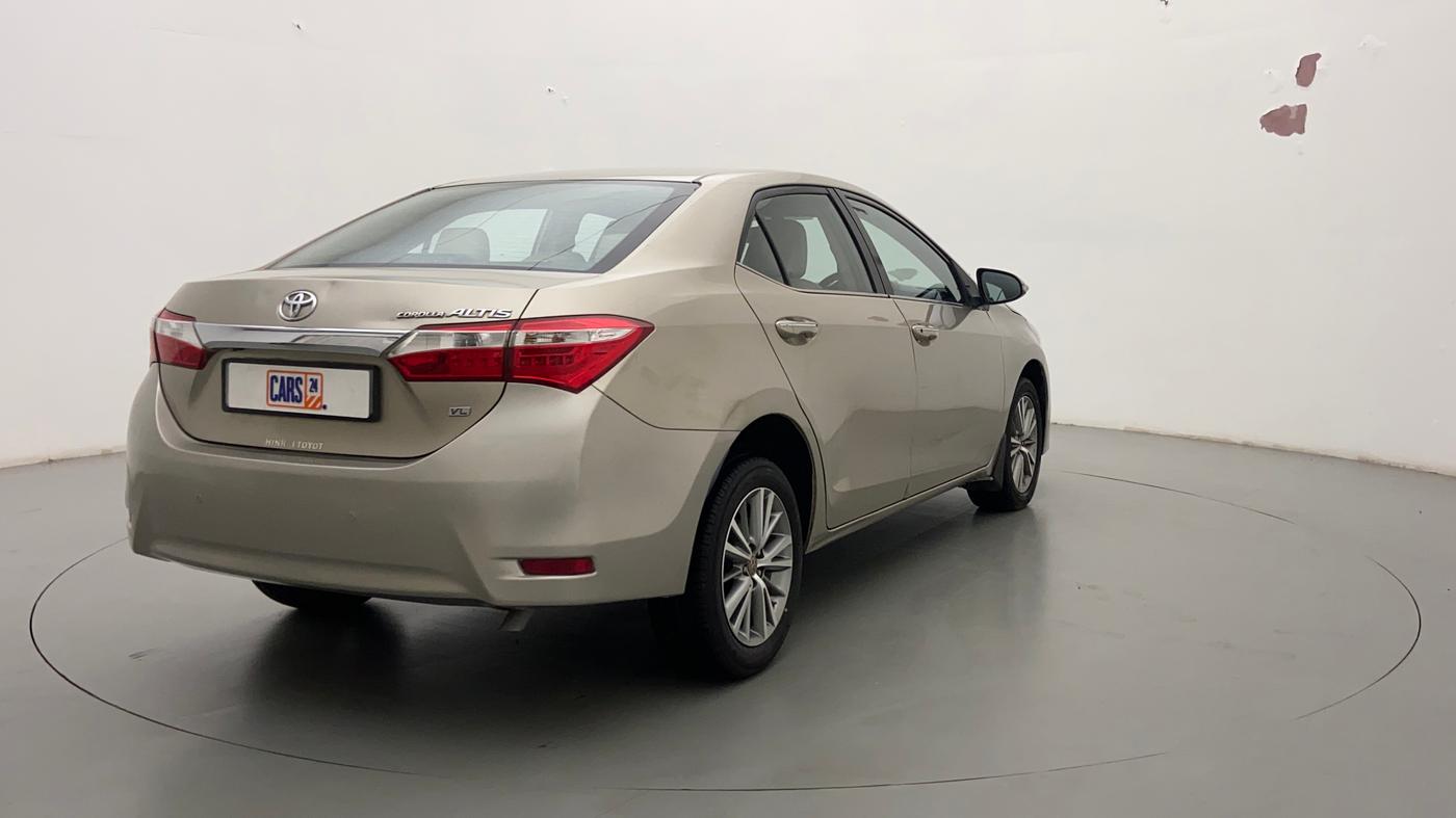 2014 Toyota Corolla Altis VL AT PETROL, Petrol, Automatic, 57,094 km, Right Back Diagonal