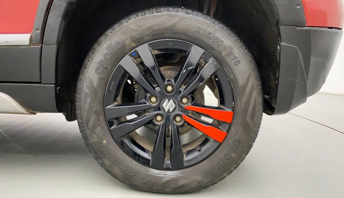 2018 Maruti Vitara Brezza ZDI PLUS DUAL TONE, Diesel, Manual, 21,138 km, Left Rear Wheel