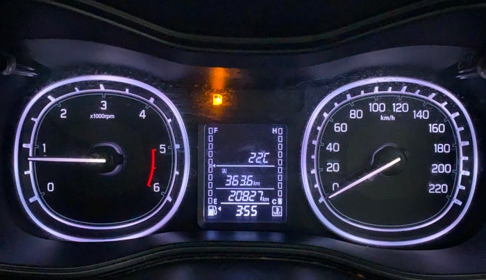2018 Maruti Vitara Brezza ZDI PLUS DUAL TONE, Diesel, Manual, 21,138 km, Odometer Image