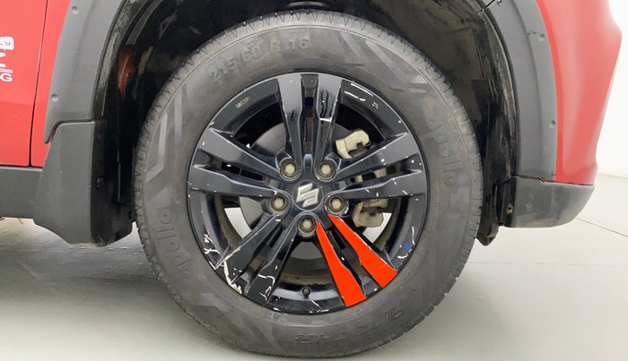 2018 Maruti Vitara Brezza ZDI PLUS DUAL TONE, Diesel, Manual, 21,138 km, Right Front Wheel
