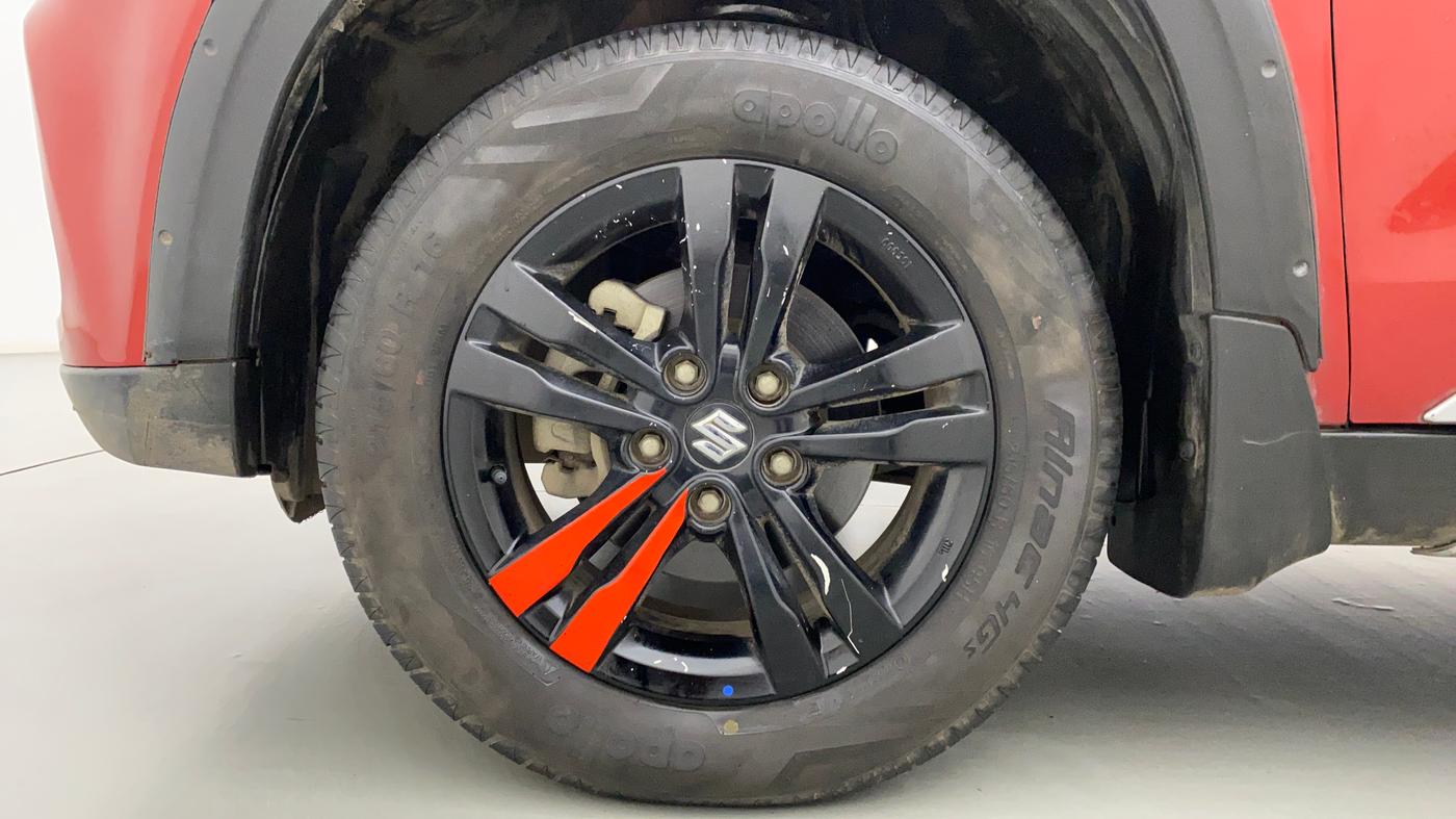 2018 Maruti Vitara Brezza ZDI PLUS DUAL TONE, Diesel, Manual, 21,138 km, Left Front Wheel