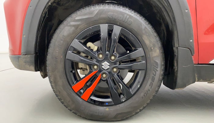 2018 Maruti Vitara Brezza ZDI PLUS DUAL TONE, Diesel, Manual, 21,138 km, Left Front Wheel