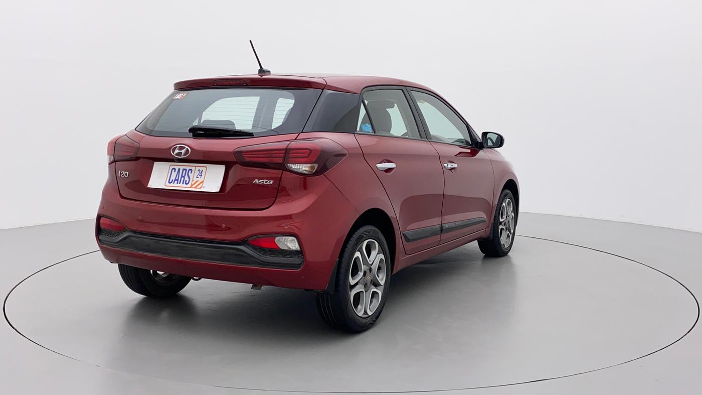 2018 Hyundai Elite i20 ASTA 1.4 CRDI (O), Diesel, Manual, 31,624 km, Right Back Diagonal