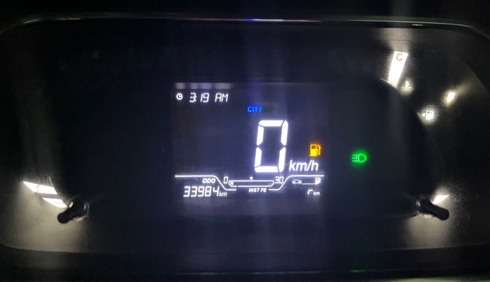 2021 Tata NEXON XM SUNROOF PETROL, Petrol, Manual, 33,975 km, Odometer Image