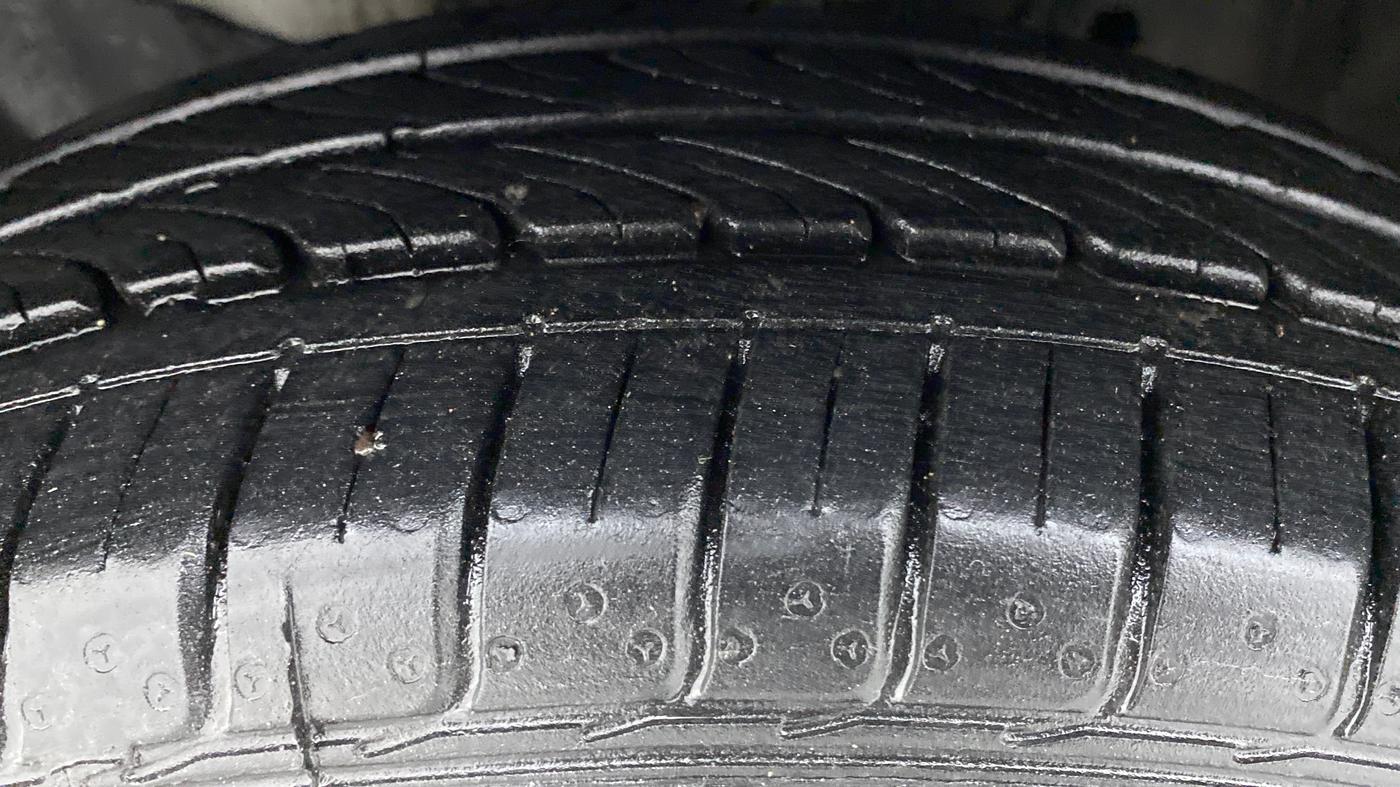 2021 Honda Jazz ZX CVT, Petrol, Automatic, 7,156 km, Left Front Tyre Tread