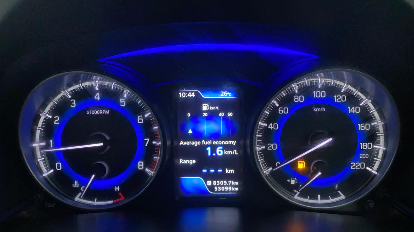 2016 Maruti Baleno ZETA 1.2 K12, Petrol, Manual, 53,222 km, Odometer Image