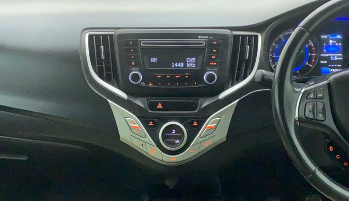 2016 Maruti Baleno ZETA 1.2 K12, Petrol, Manual, 53,222 km, Air Conditioner