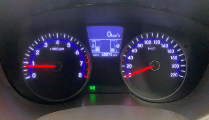 2014 Hyundai Elite i20 ASTA 1.2, Petrol, Manual, 68,874 km, Odometer Image