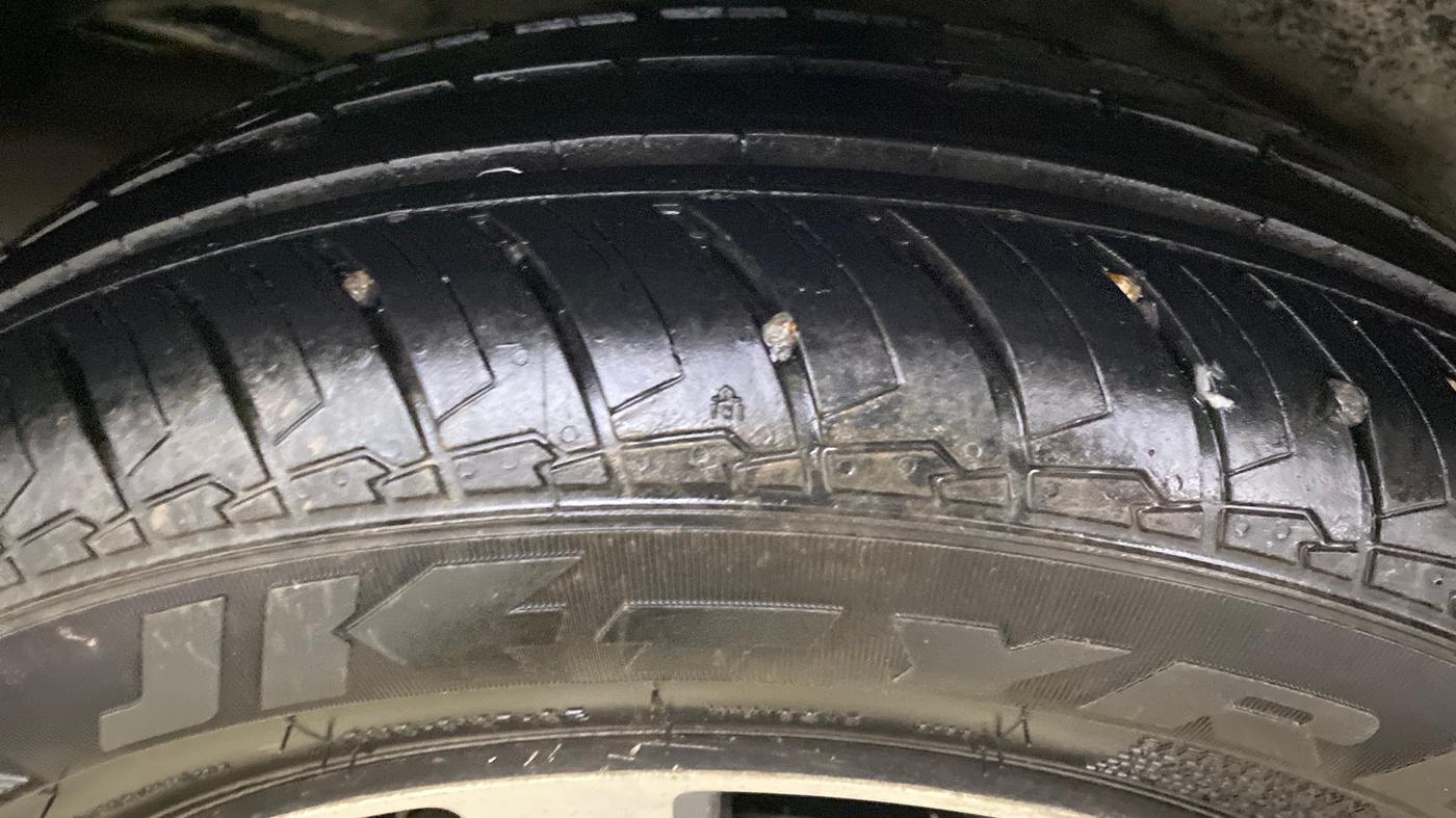 2021 Honda City 1.5L I-VTEC V MT 5TH GEN, CNG, Manual, 36,643 km, Right Rear Tyre Tread