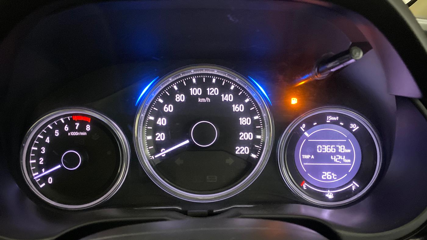 2021 Honda City 1.5L I-VTEC V MT 5TH GEN, CNG, Manual, 36,643 km, Odometer Image