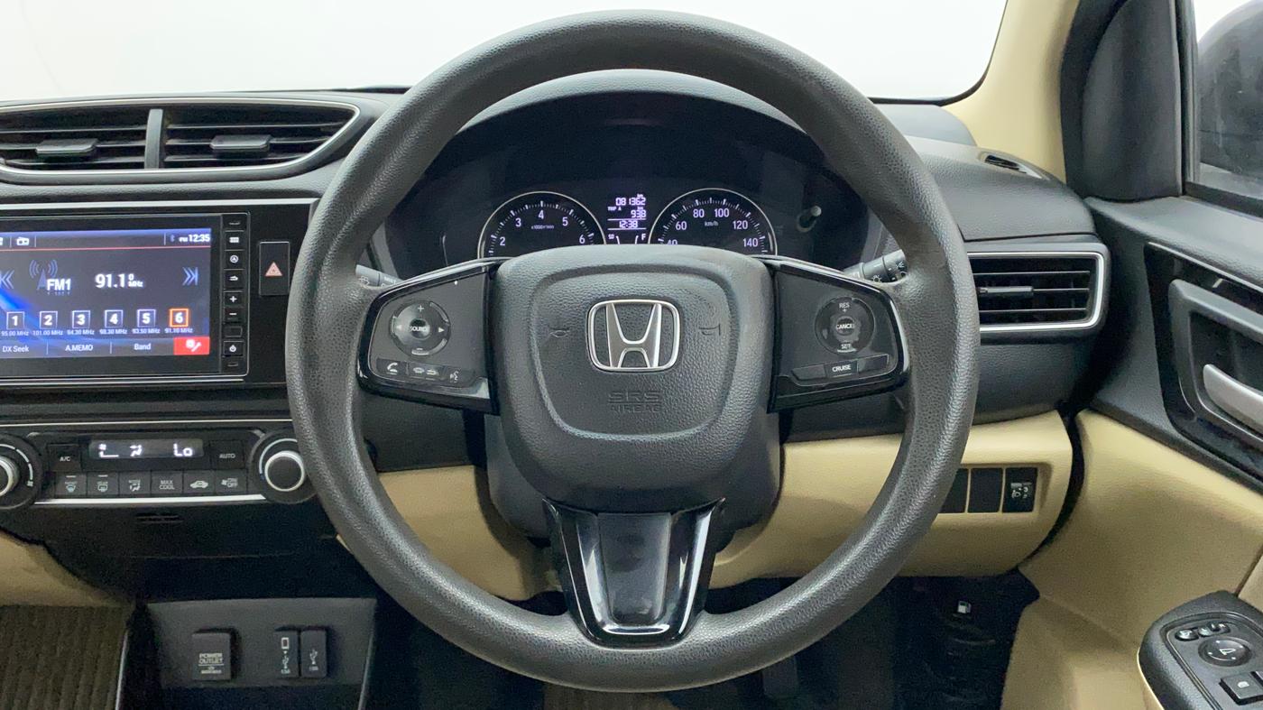2018 Honda Amaze 1.2L I-VTEC VX, Petrol, Manual, 81,413 km, Steering Wheel Close Up