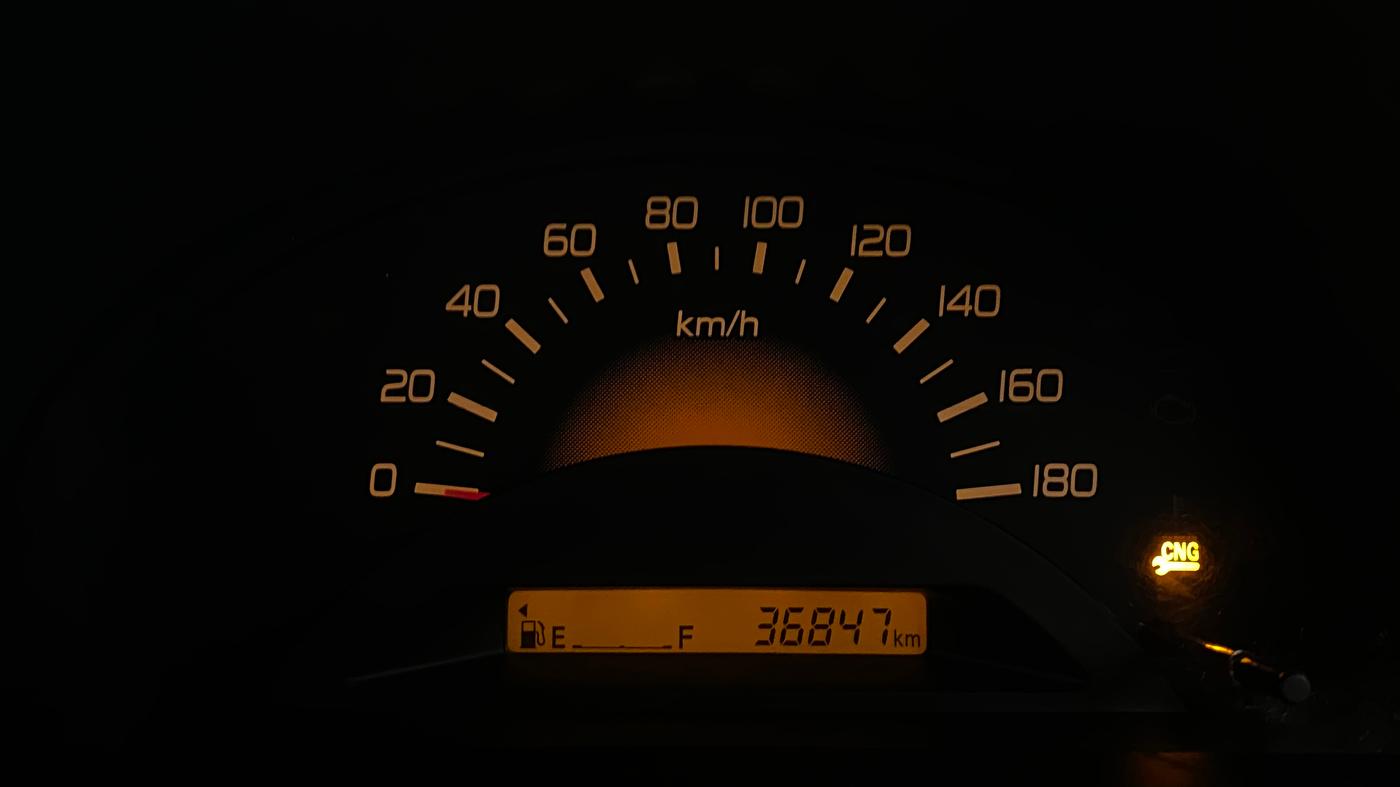 2017 Maruti Wagon R 1.0 LXI CNG, CNG, Manual, 36,847 km, Odometer Image