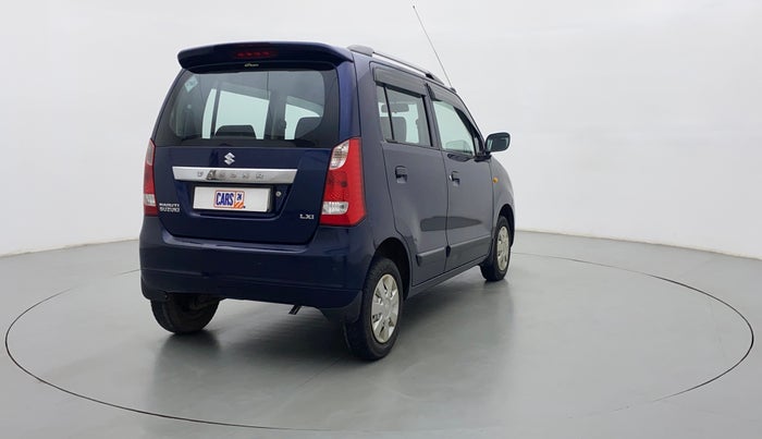 2017 Maruti Wagon R 1.0 LXI CNG, CNG, Manual, 36,847 km, Right Back Diagonal