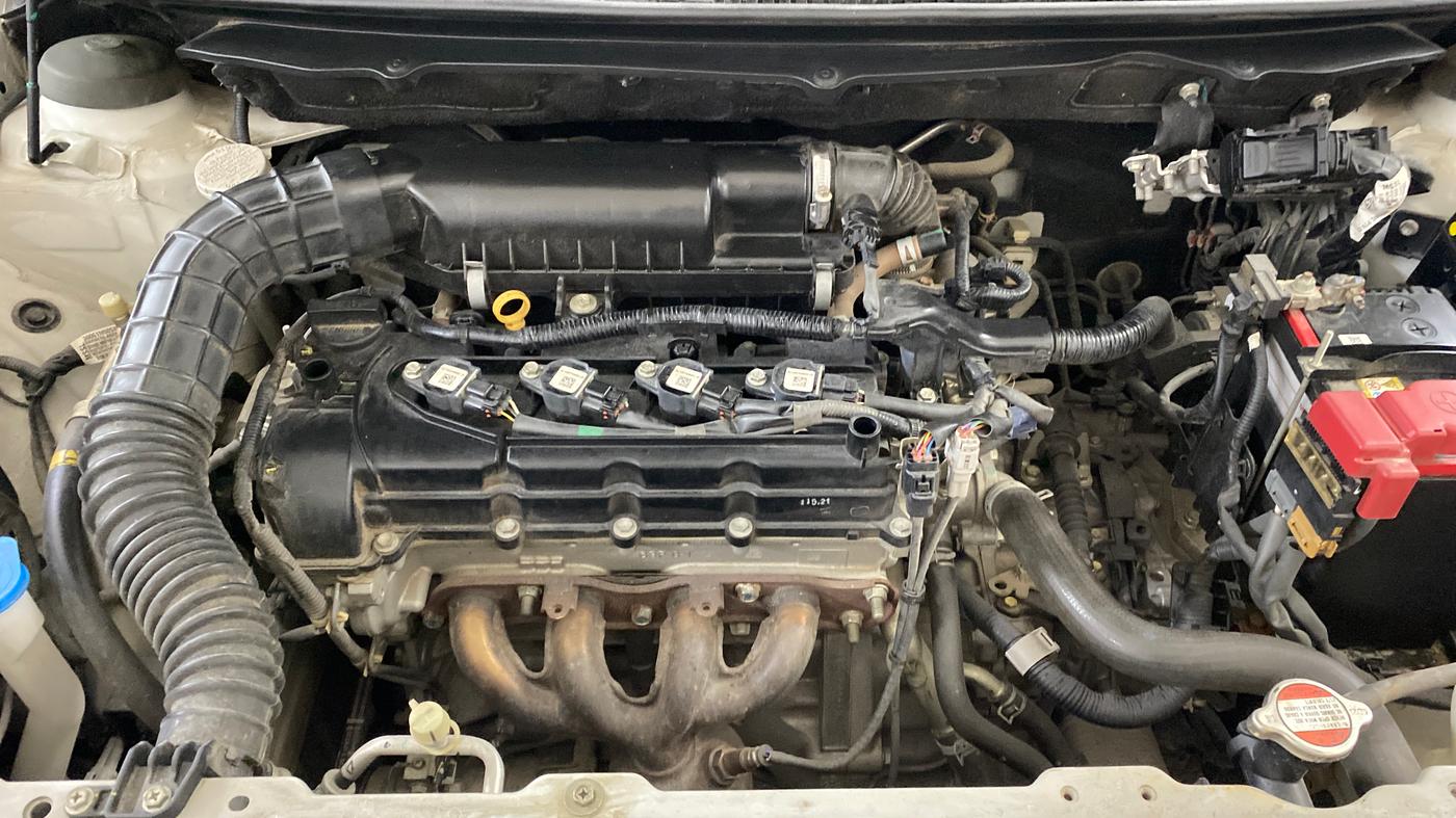2021 Toyota Glanza G CVT, Petrol, Automatic, 34,268 km, Engine View