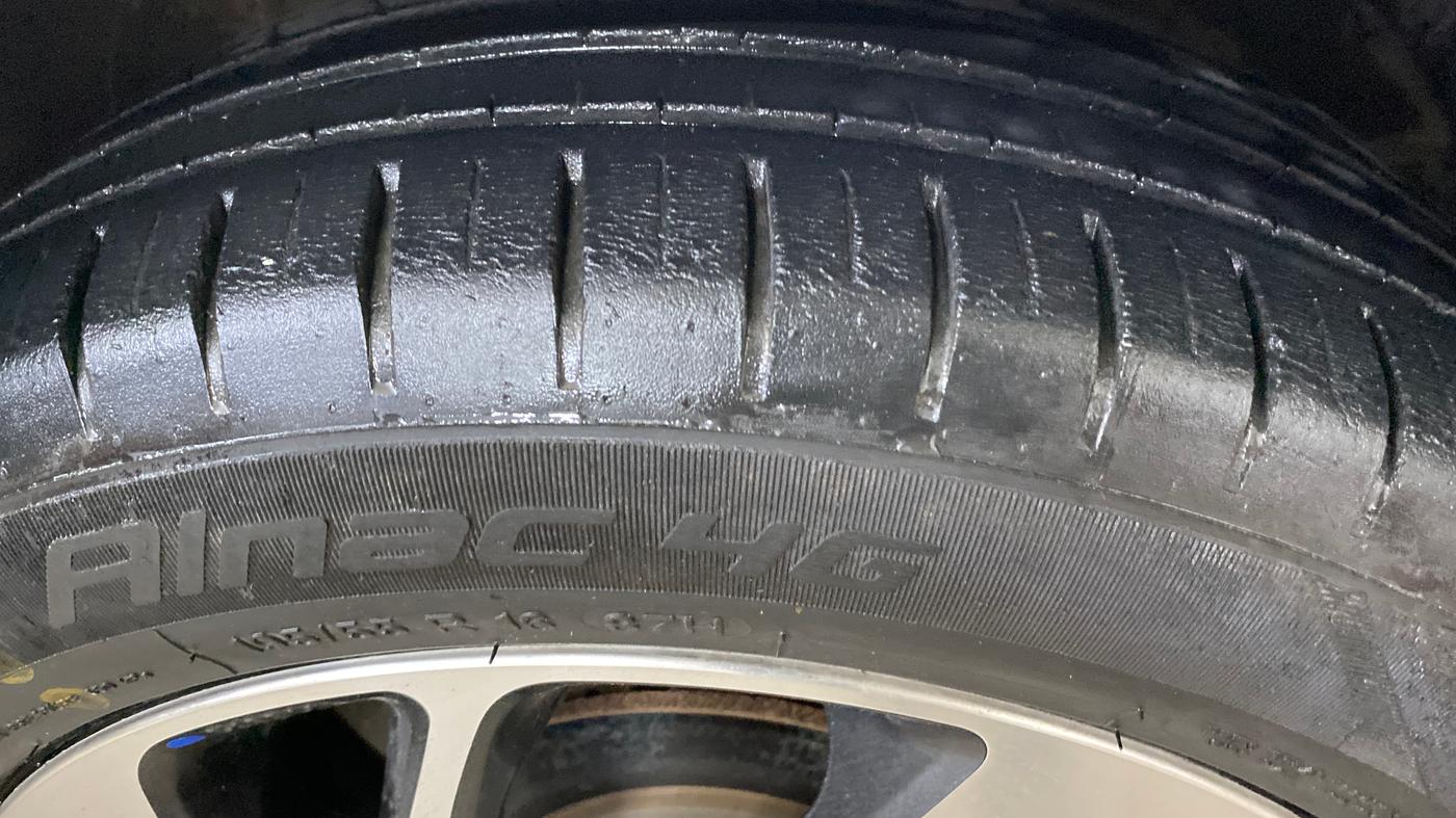 2021 Toyota Glanza G CVT, Petrol, Automatic, 34,268 km, Right Front Tyre Tread