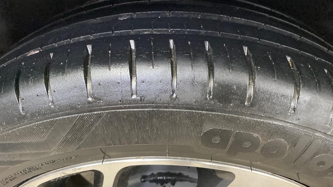 2021 Toyota Glanza G CVT, Petrol, Automatic, 34,268 km, Right Rear Tyre Tread