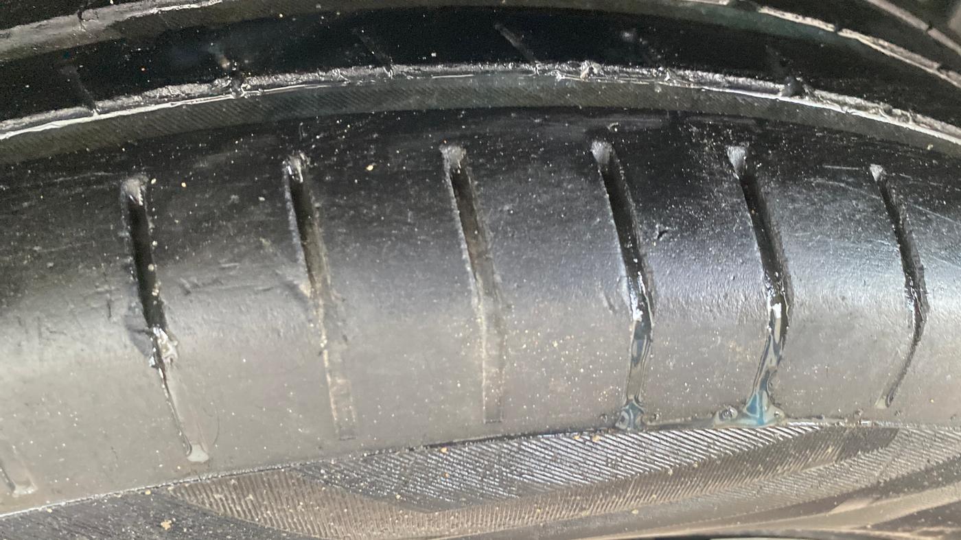 2023 Maruti Baleno DELTA PETROL 1.2, Petrol, Manual, 24,586 km, Left Rear Tyre Tread