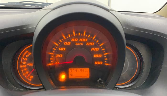 2014 Honda Amaze 1.2L I-VTEC SX, CNG, Manual, 74,174 km, Odometer Image